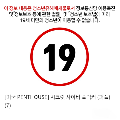 [미국 PENTHOUSE] 시크릿 사이버 플릭커 (퍼플) (7)